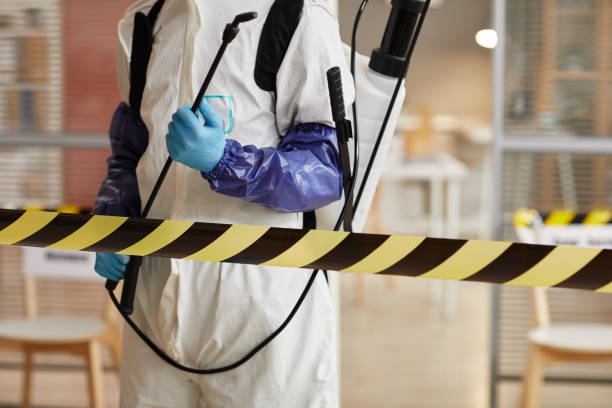 Professional Biohazard Cleanup technician working in Maplewood, MO